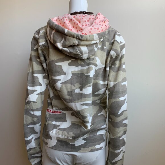 Billabong camouflage camo heart hoodie sweater - Picture 10 of 10